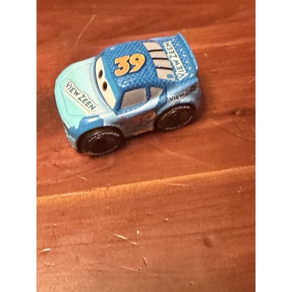 Disney Pixar Cars Mini Racers View Zeen Buck Bearly 39 Blue Diecast Car Toy